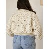 Guia de tejido cardigan / saco estilo kimono