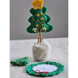 Guia de tejido - Decoración navideña