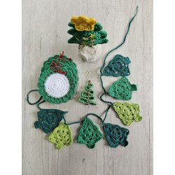 Guia de tejido - Decoración navideña