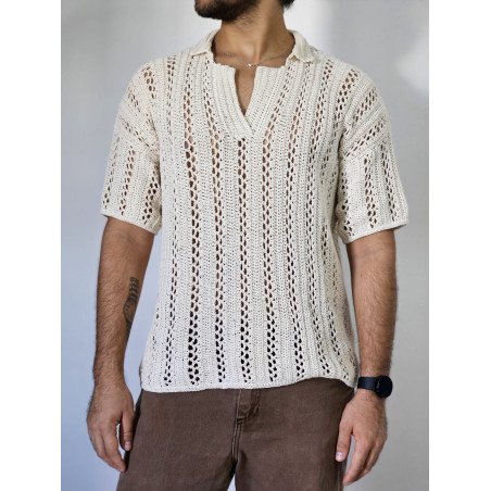 Guia de tejido - Remera de hombre