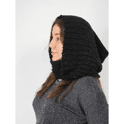 Guía de tejido - Cuello con capucha