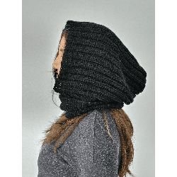 Guía de tejido - Cuello con capucha