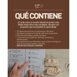 CURSO PARA APRENDER CROCHET DESDE CERO